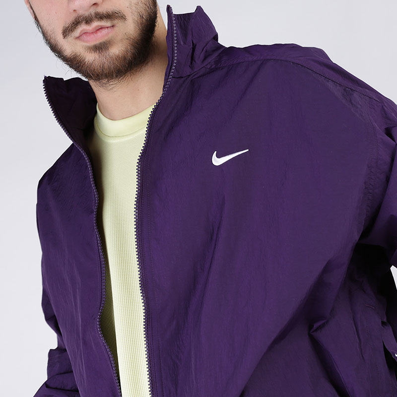 мужская фиолетовая куртка Nike Track Jacket CD6543-525 - цена, описание, фото 5